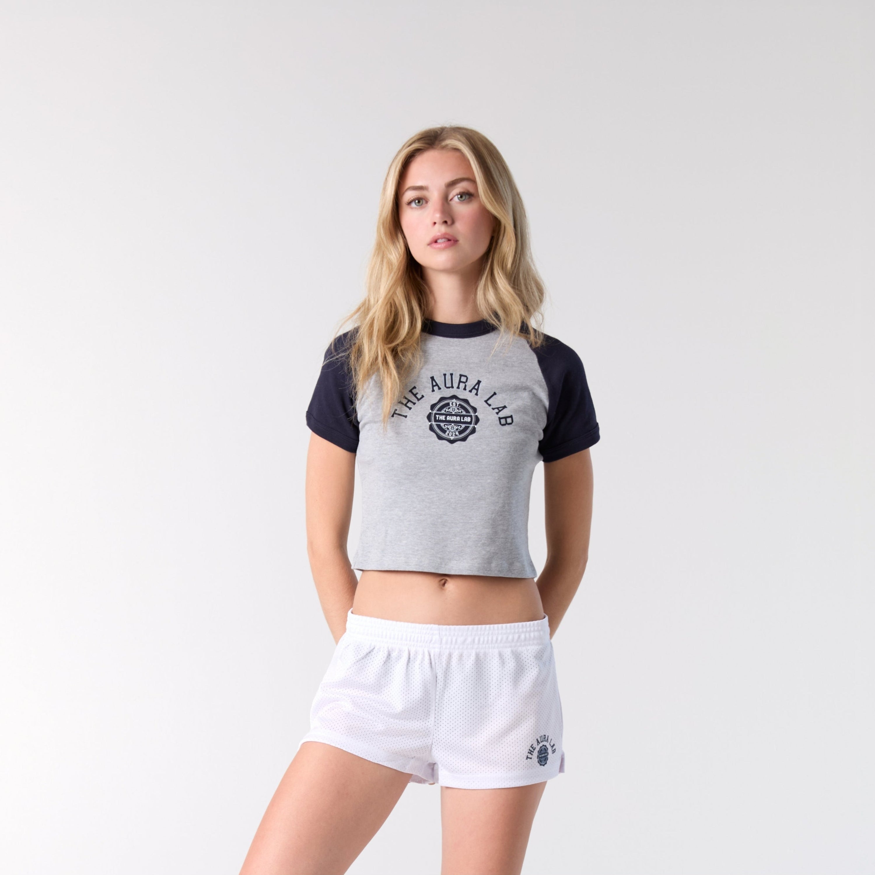 Emblem Mesh Shorts